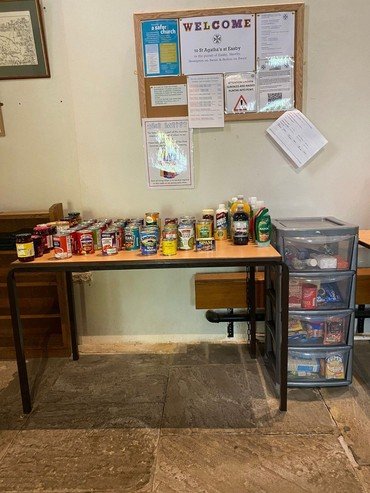 St Agatha's open pantry